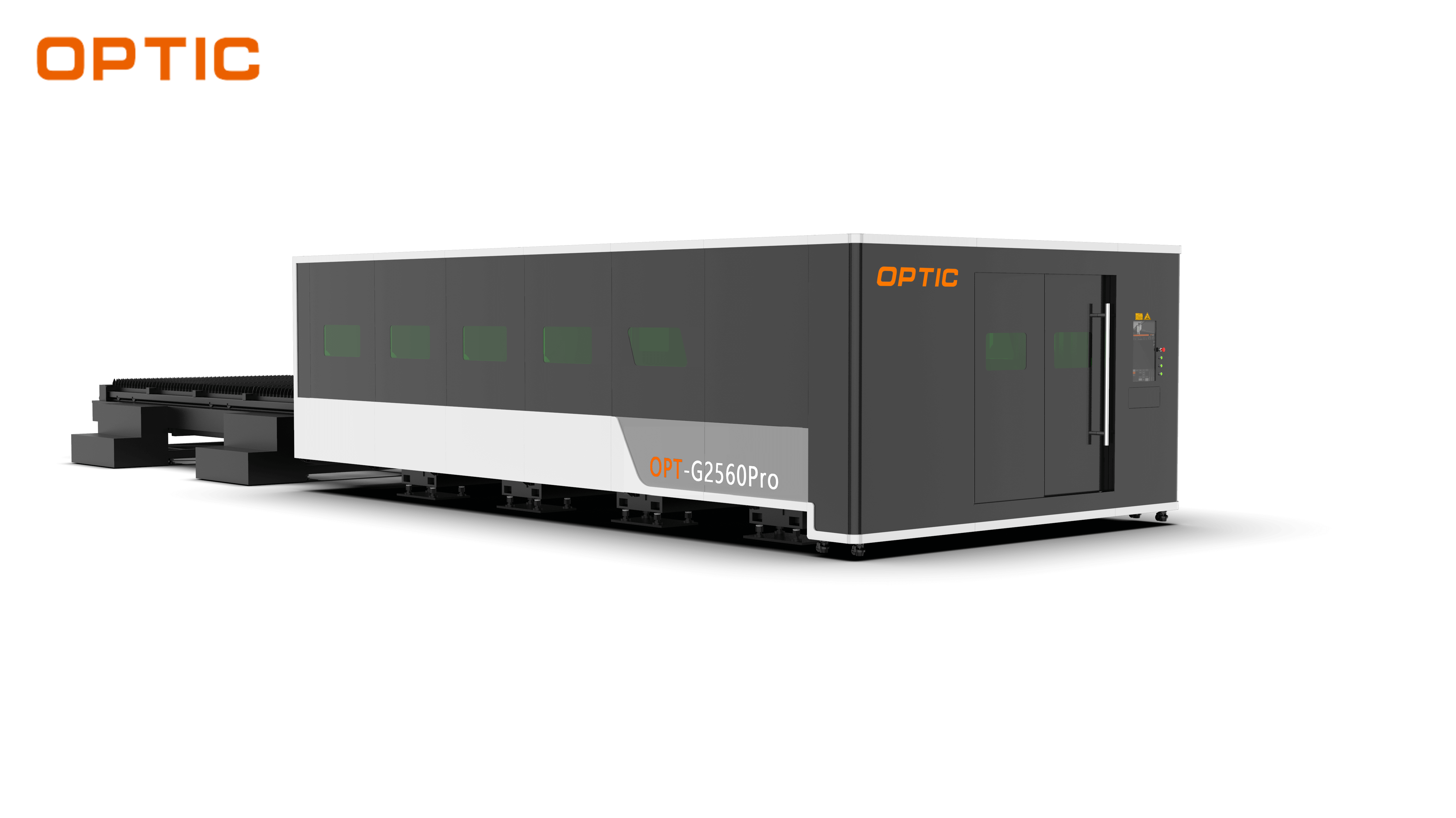 Máquina de corte por láser de fibra de nuevo diseño de alta potencia Serie GP